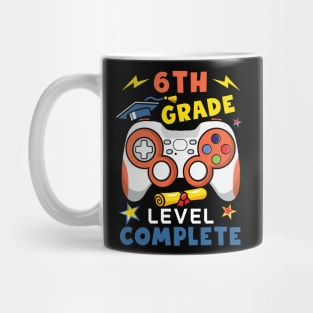 Custom Grade level complete tee Graduation Gift End of school last day of school Video Game Tee Mug